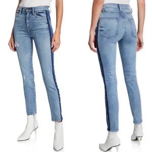 NWT Hudson Barbara Side Stripe Skinny Jeans